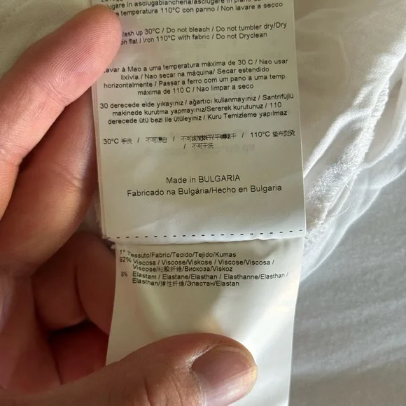 Versace white tank - Picture 10 of 12